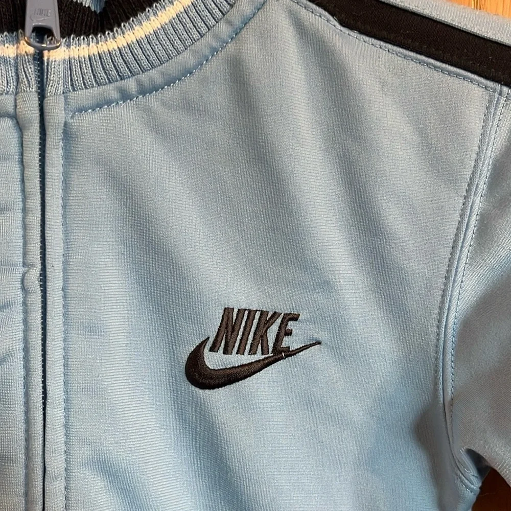 Nike 2T Blue Full‎ Zipper Track Jacket with Pockets